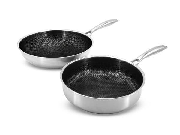 Hybrid non-stick onyxâ¢ wok+sautersæt - 2-dele